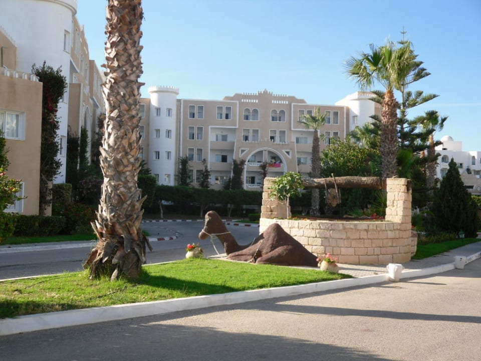 Einfahrt zum Hotel Mahdia Beach & Aquapark