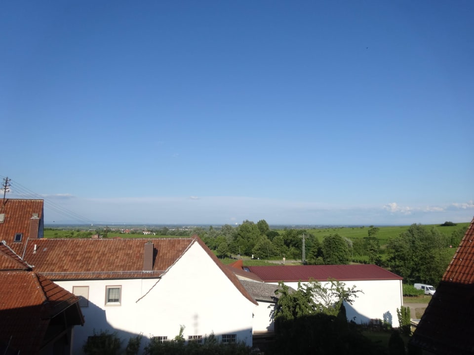 Ausblick auf die Rheinebene Consulat des Weins