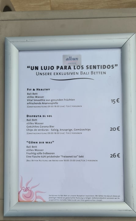 Sonstiges allsun Hotel Marena Beach