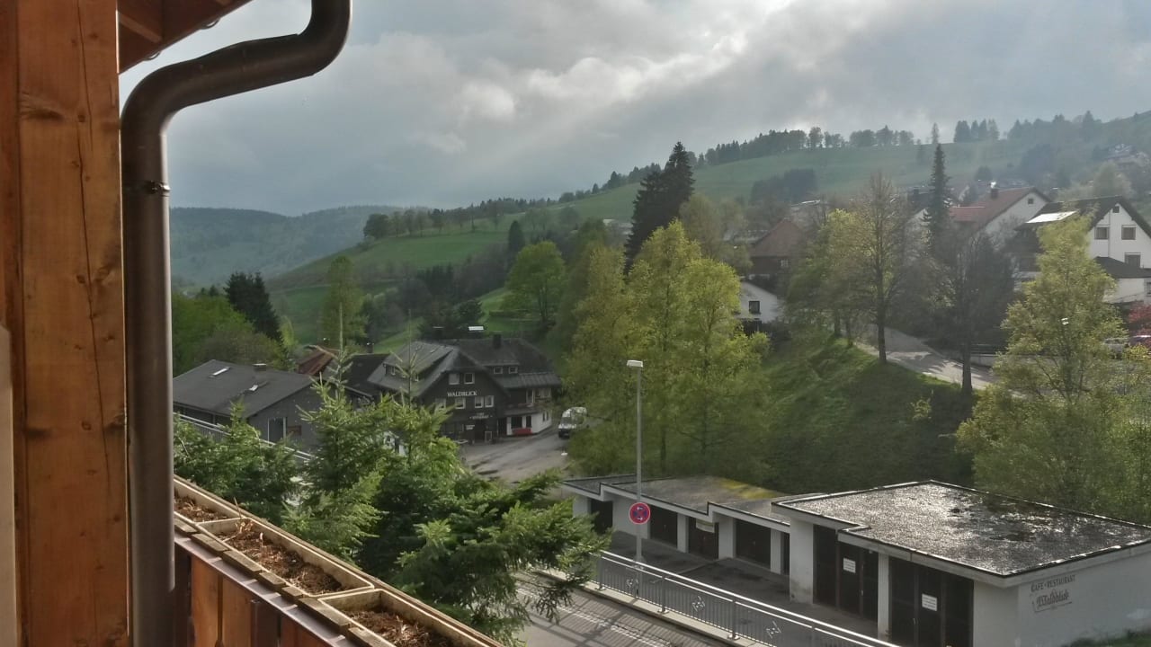 Ausblick Doppelzimmer Hotel Enzian