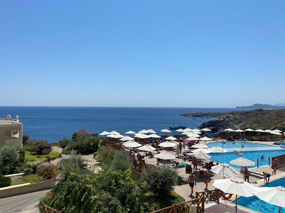 Ausblick Hotel Kalithea Horizon Royal