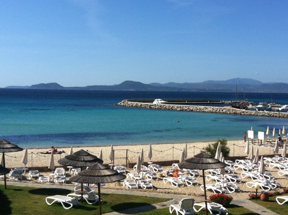 Der Ausblick aus meinem Zimmer Hotel Resort & Spa Baia Caddinas