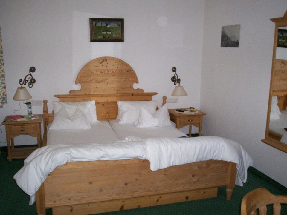 Bett Alpenromantik Hotel Wirler Hof