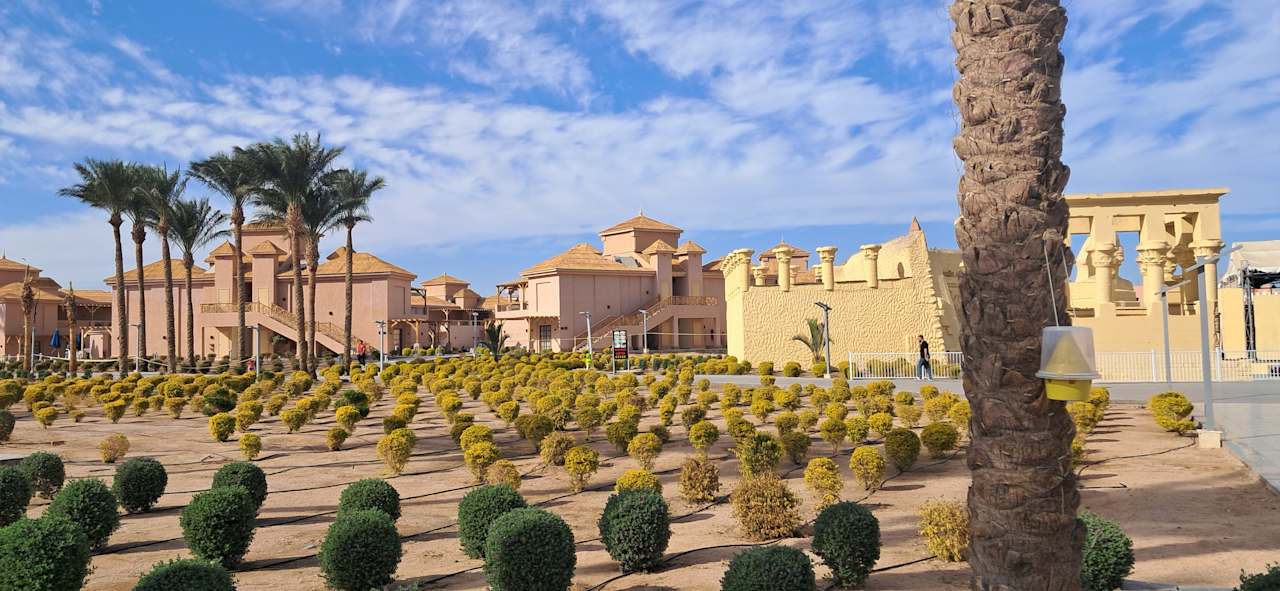 Gartenanlage Pickalbatros Alf Leila Wa Leila Resort - Neverland Hurghada