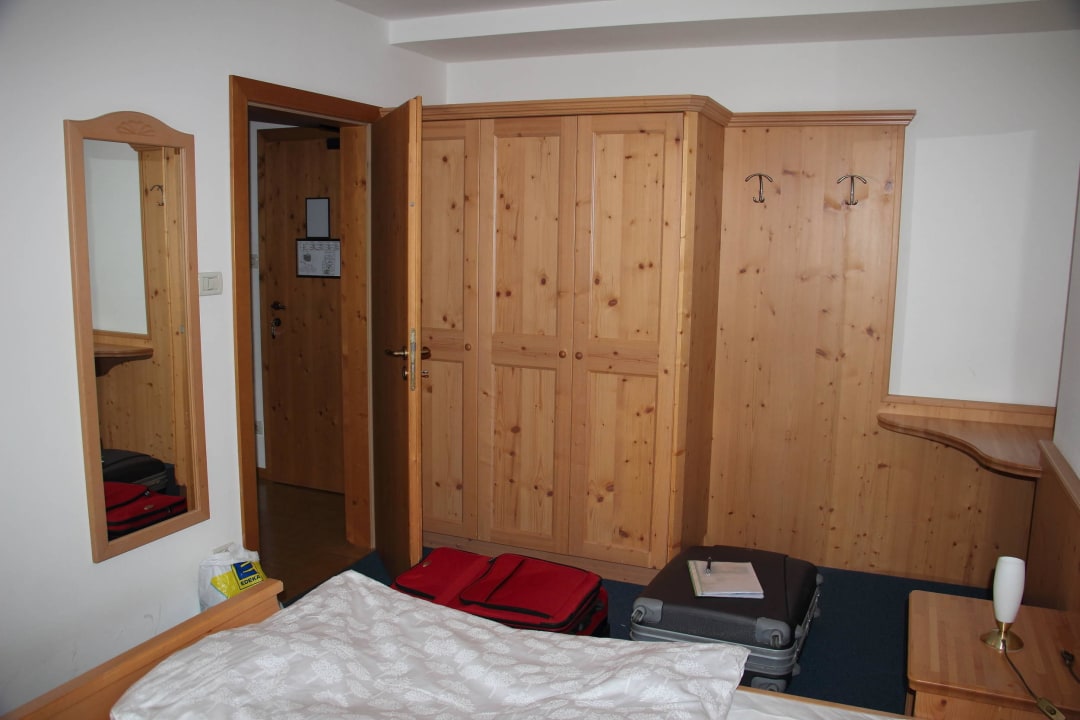 Schlafzimmer Hotel Residence Garni Trocker