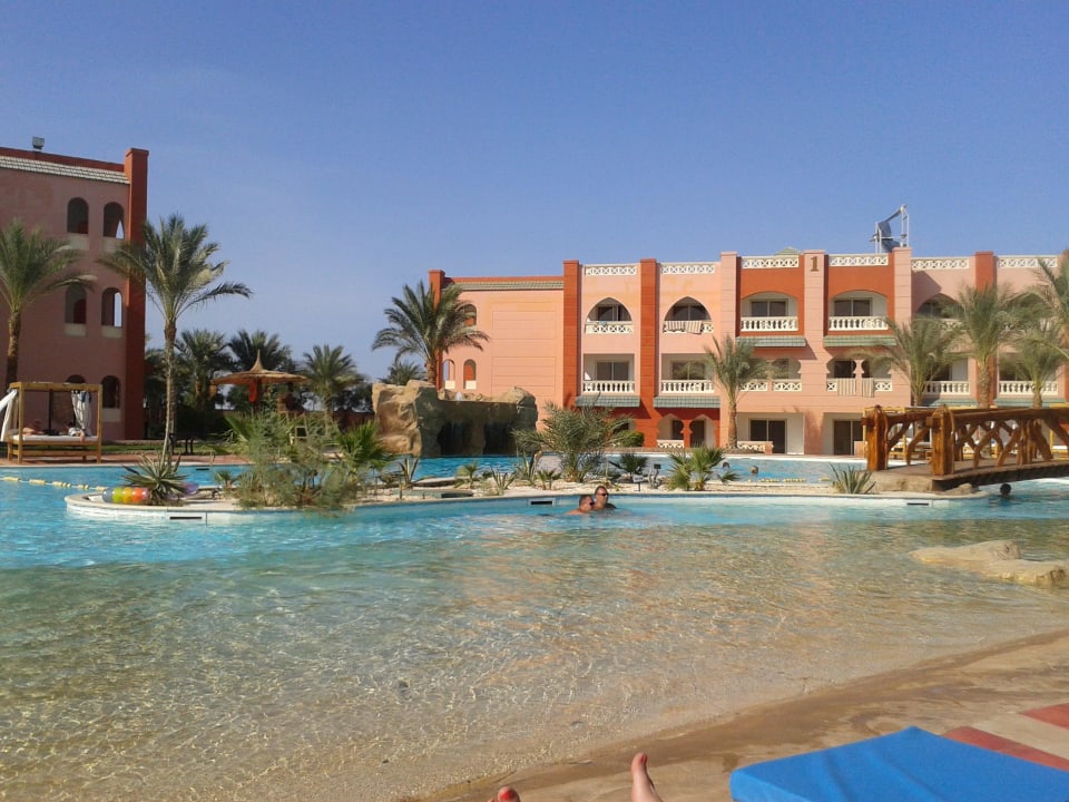 Pool am Aqua Vista Pickalbatros Aqua Park Resort - Hurghada