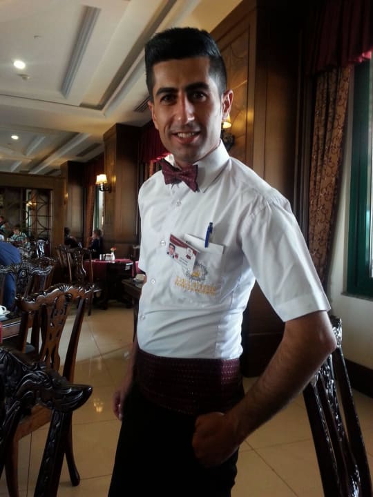 Hasan Özer ein guter kellner Hotel Delphin Palace