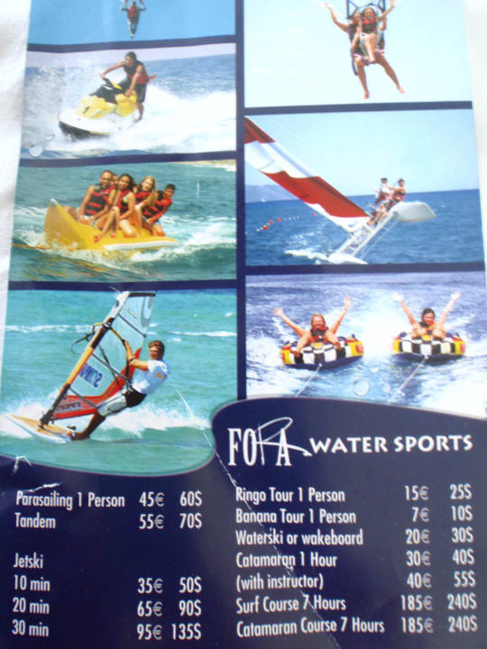 Preise am Strand IC Hotels Santai Family Resort