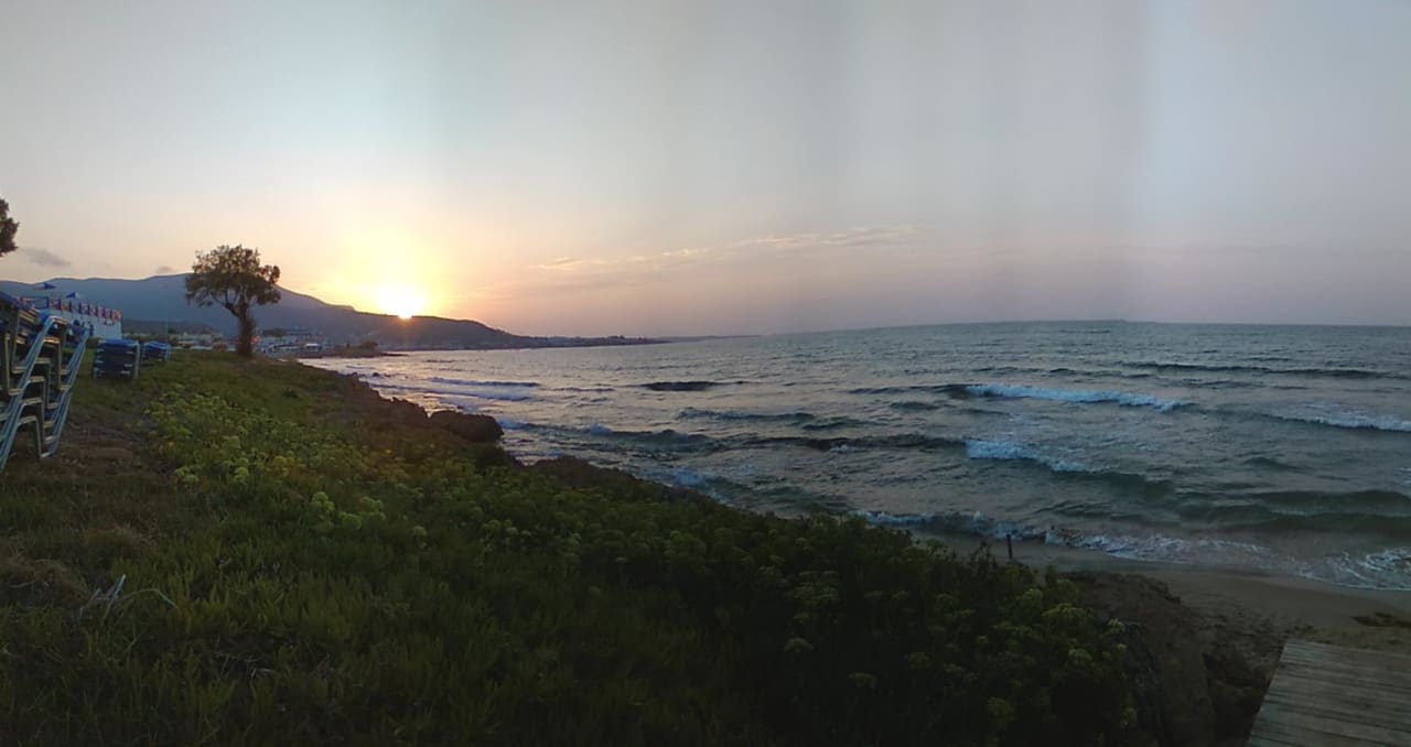 Sonnenuntergang Hotel Ariadne Beach