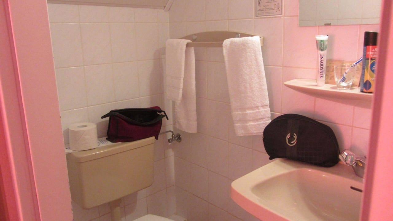 Badezimmer Hotel Forsbacher Mühle