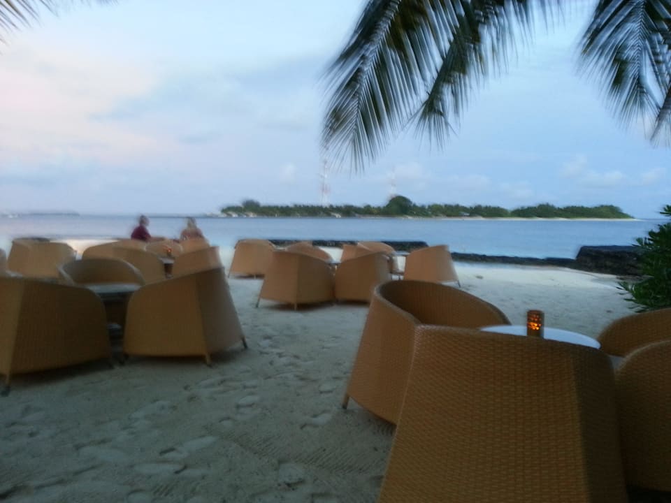Bar am Strand Kuramathi Maldives