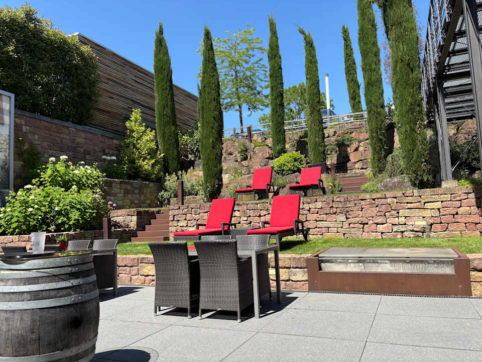 Gartenanlage VINOTEL Schreieck