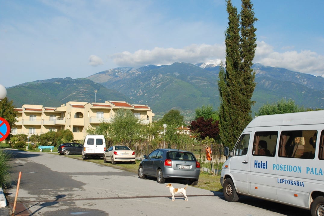 Główny wjazd alltoura Club Hotel Poseidon Palace