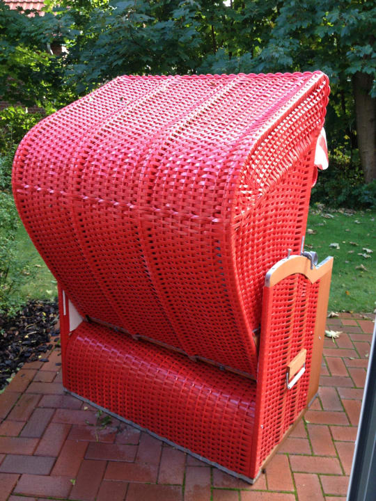 Eigener Strandkorb Suitenhotel Idyll Heckenrose