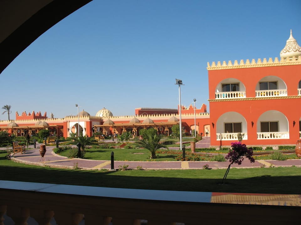Ausblick Zimmer Pickalbatros Alf Leila Wa Leila Resort - Neverland Hurghada