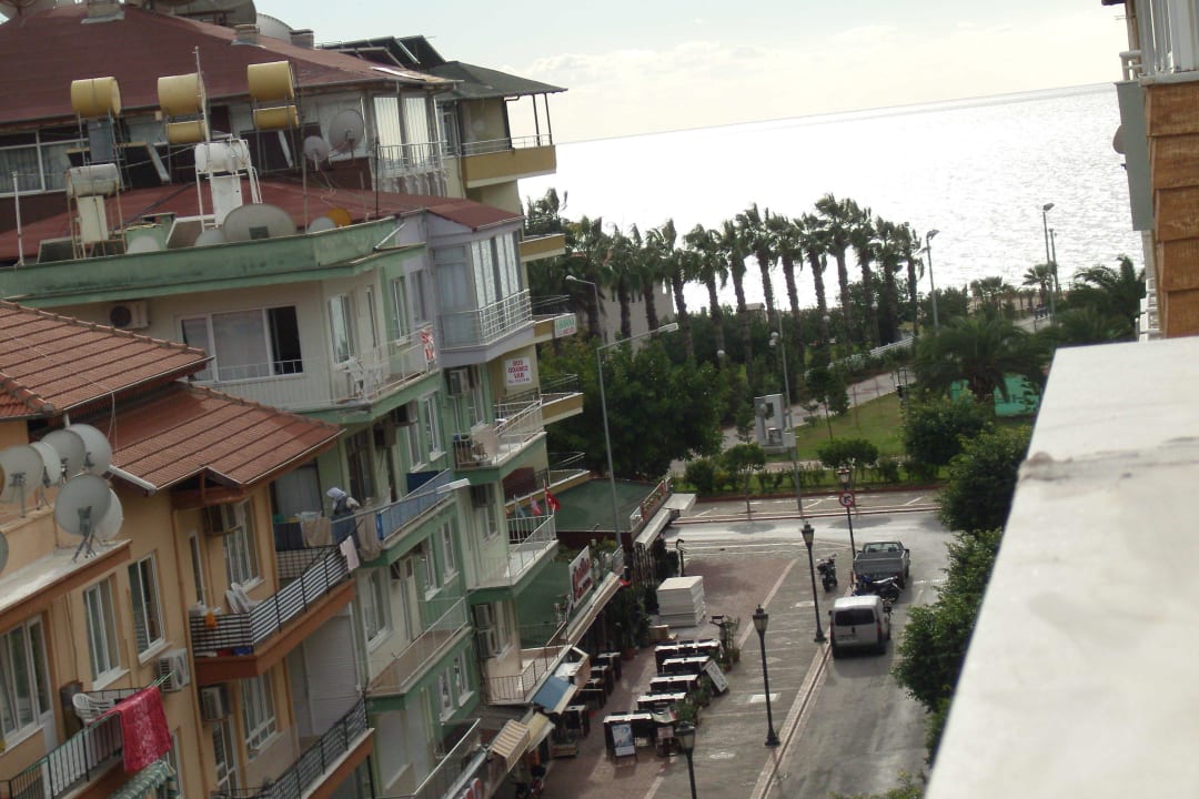 Aussicht aus Restaurant Hotel Aslan City Kleopatra