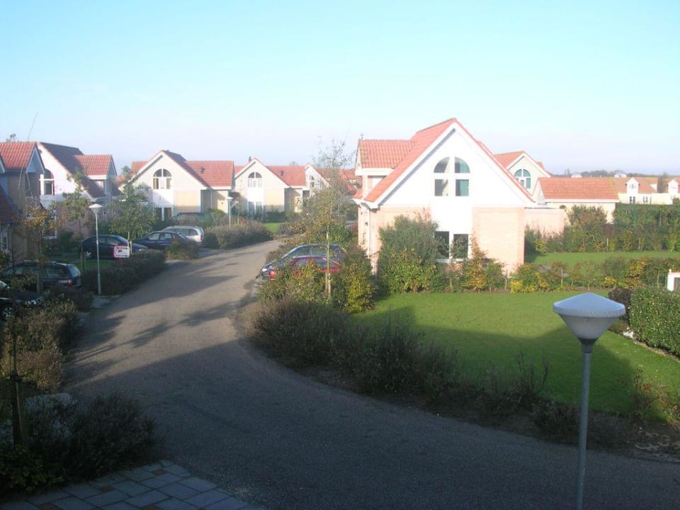 Aussicht auf den Park Roompot Noordzee Residence De Banjaard