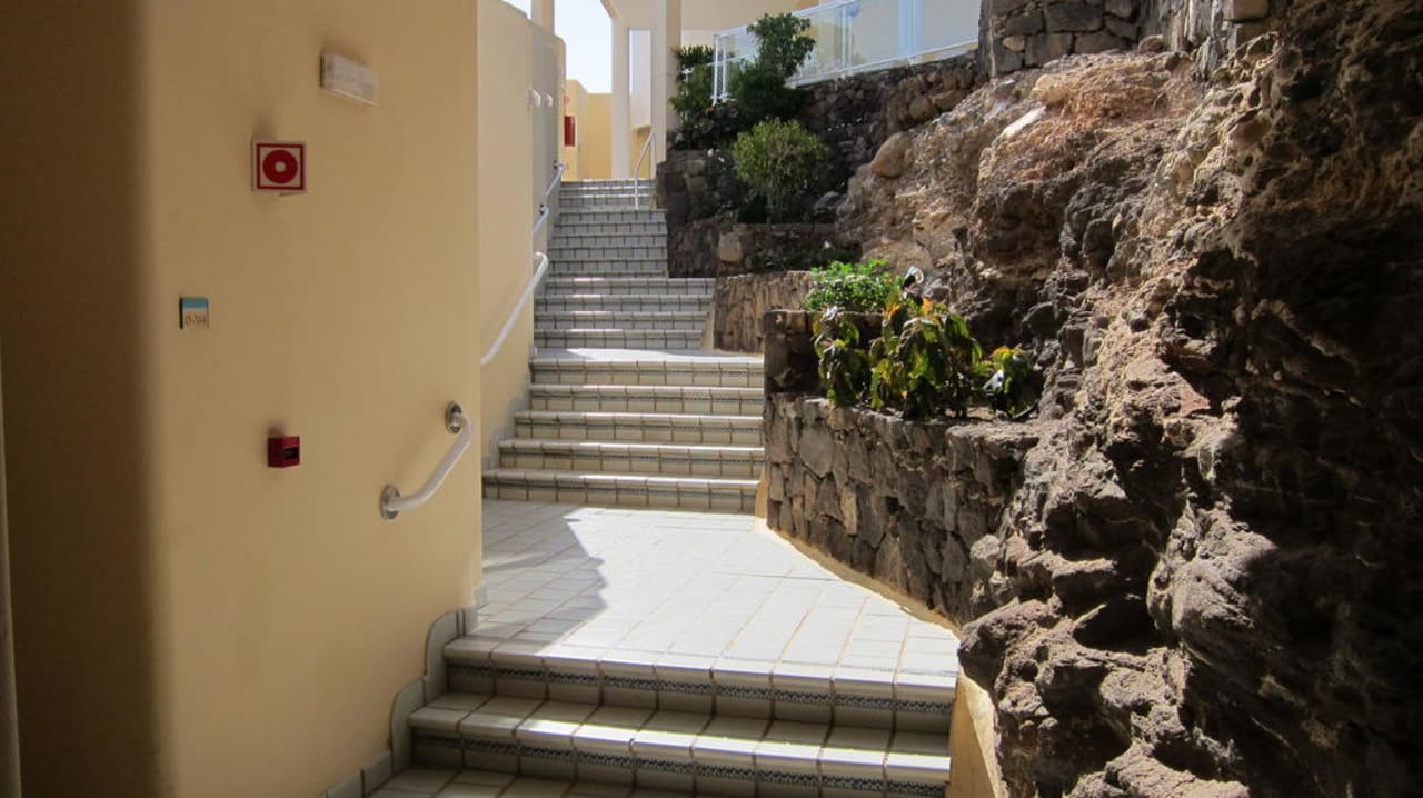Viele Treppenstufen im Hotel Hotel Riu Palace Jandia