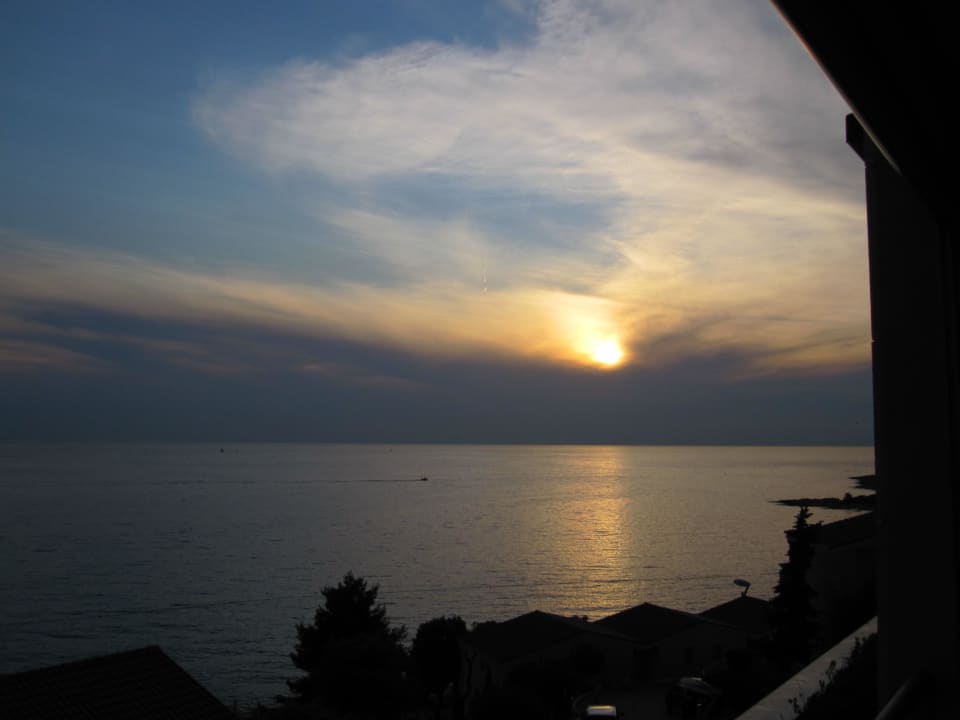 Vom Balkon aus Maistra Select Belvedere Resort