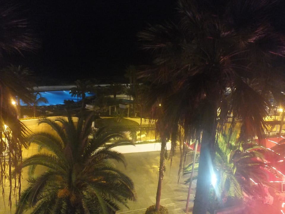 Nachtsicht vom Zimmer Hotel ValleMar