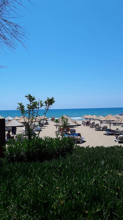 Blick von der Strandbar Hotel Defne Garden