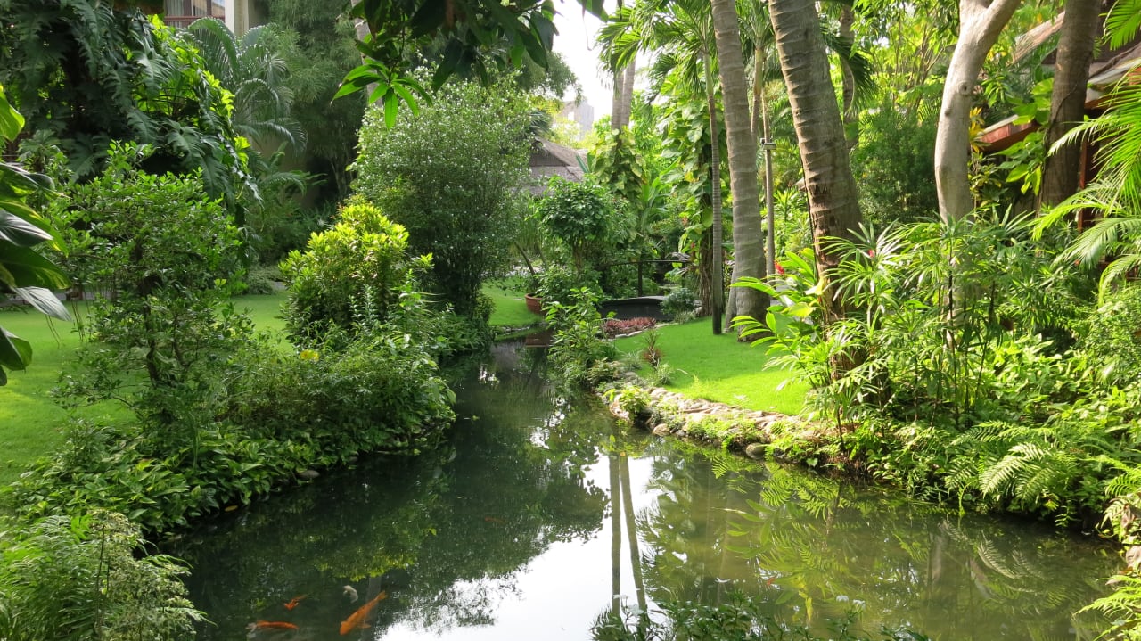 Gartenanlage Bamboo Village Beach Resort & Spa
