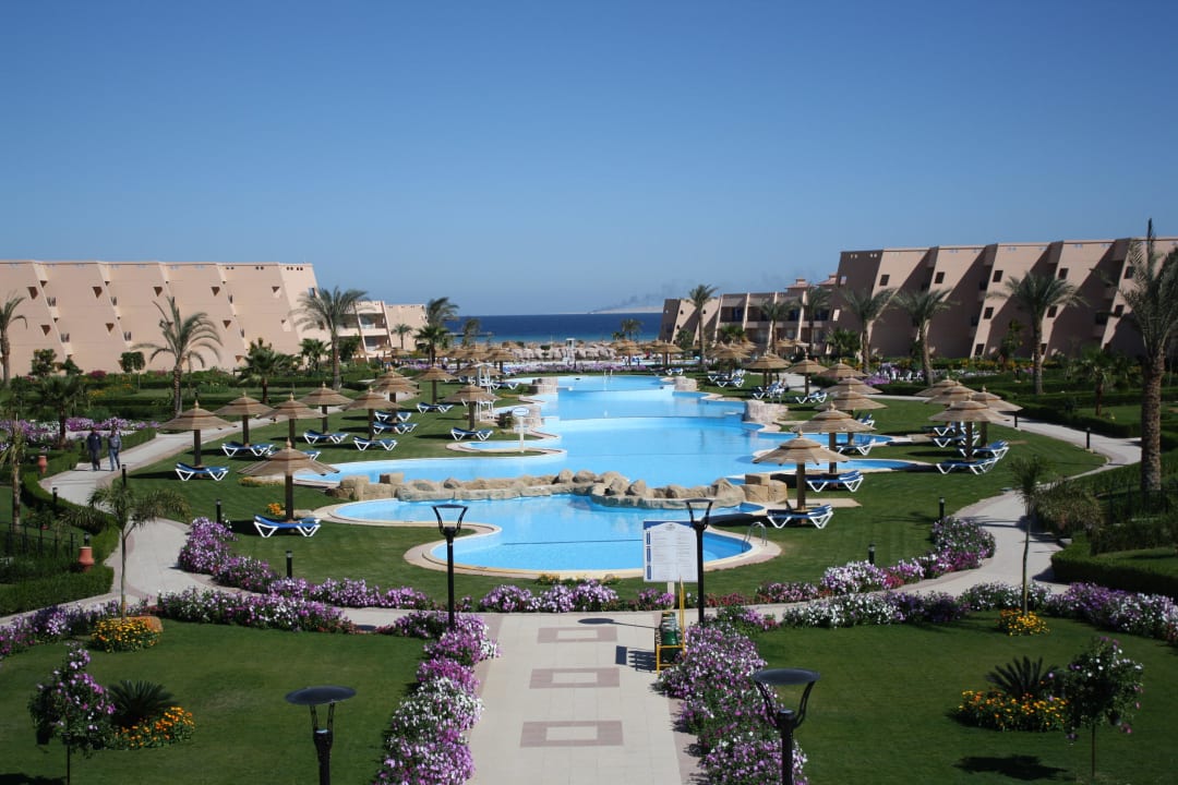 Vom Haupthaus aus fotographiert. Jasmine Palace Resort & Spa