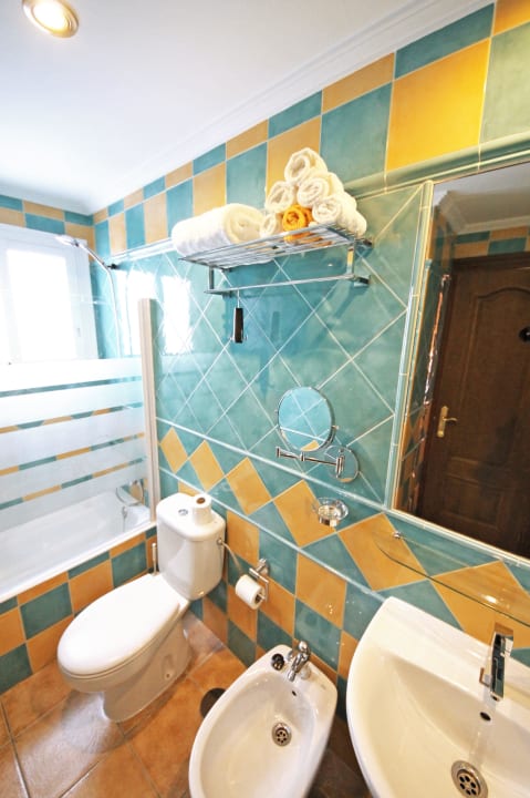 Badezimmer Hotel Pueblo