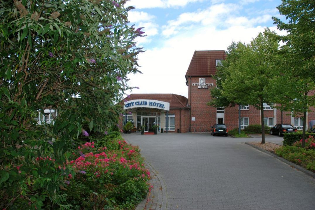 Eingang zum Hotel Cascada Central Hotel Rheine