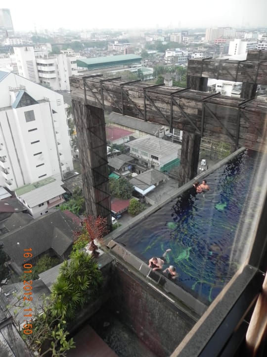 Blick aus dem Zimmer Siam@Siam Design Hotel Bangkok