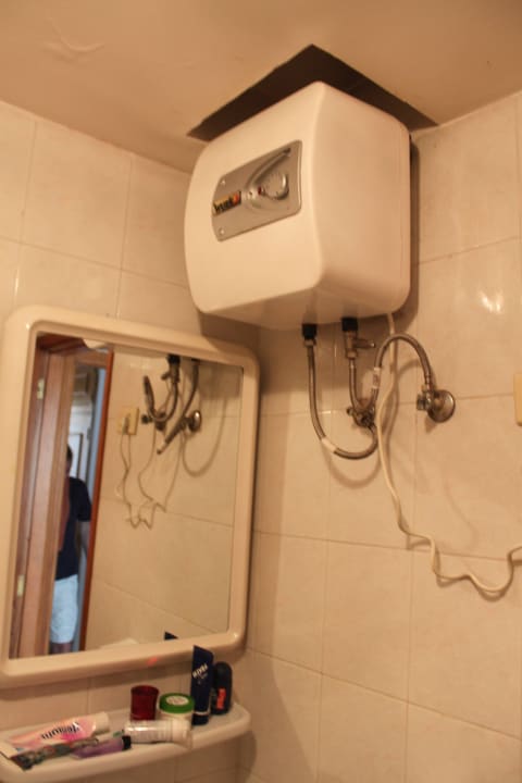 "moderne" therme - lebensgefährlich!! Hotel Green Ocean