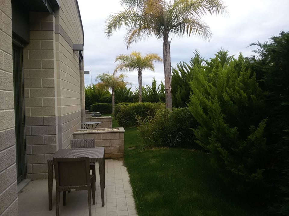 Terrasse am Zimmer  Hotel Riviera dei Fiori