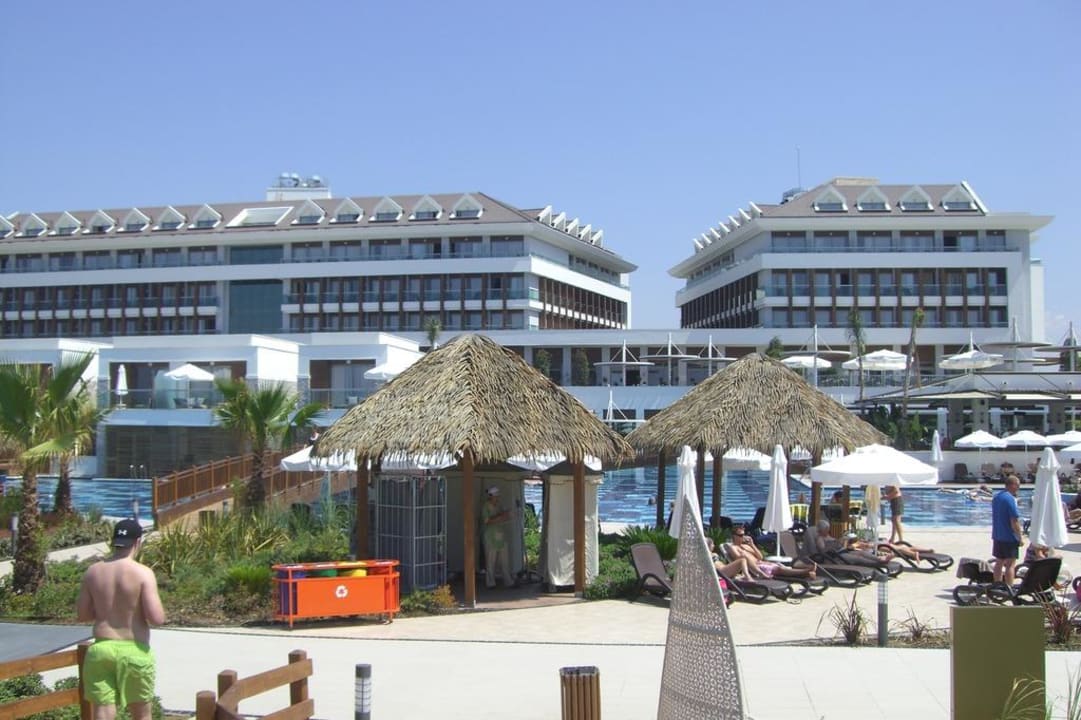 Ausblick zum Hotel Sherwood Blue Belek