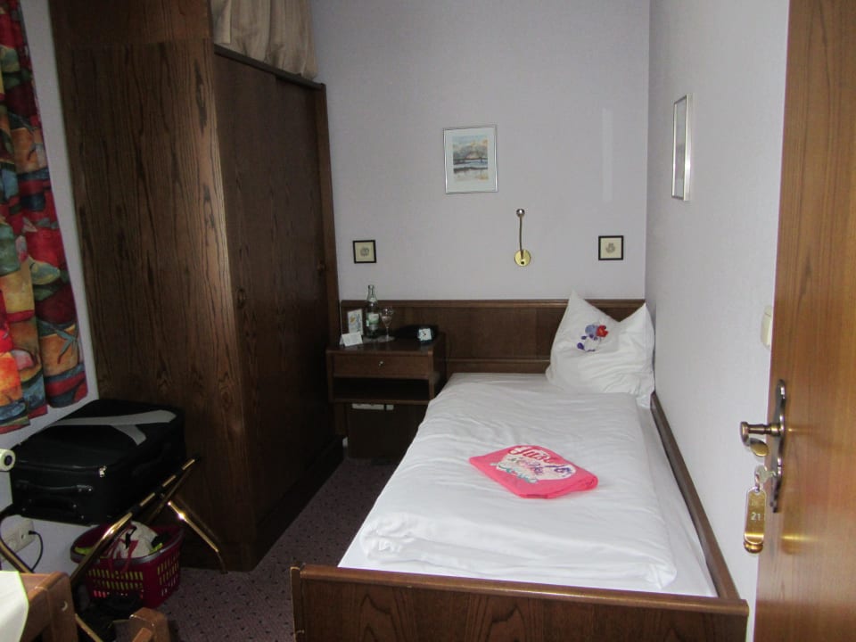Einbettzimmer der Economy Class Hotel Zur Mühle