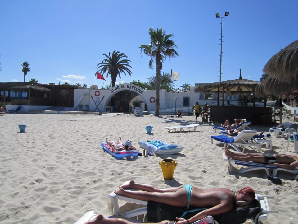 Strandblick zum Zugang zum Strand El Mouradi Club Kantaoui
