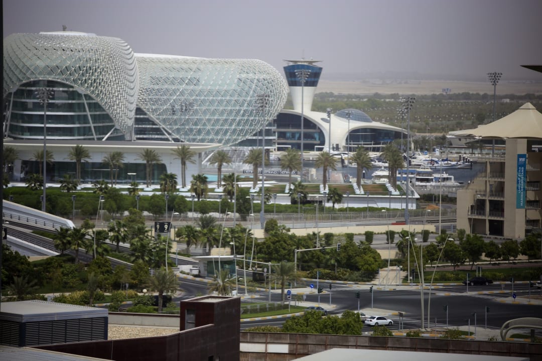 Ausblick Crowne Plaza Hotel Yas Island