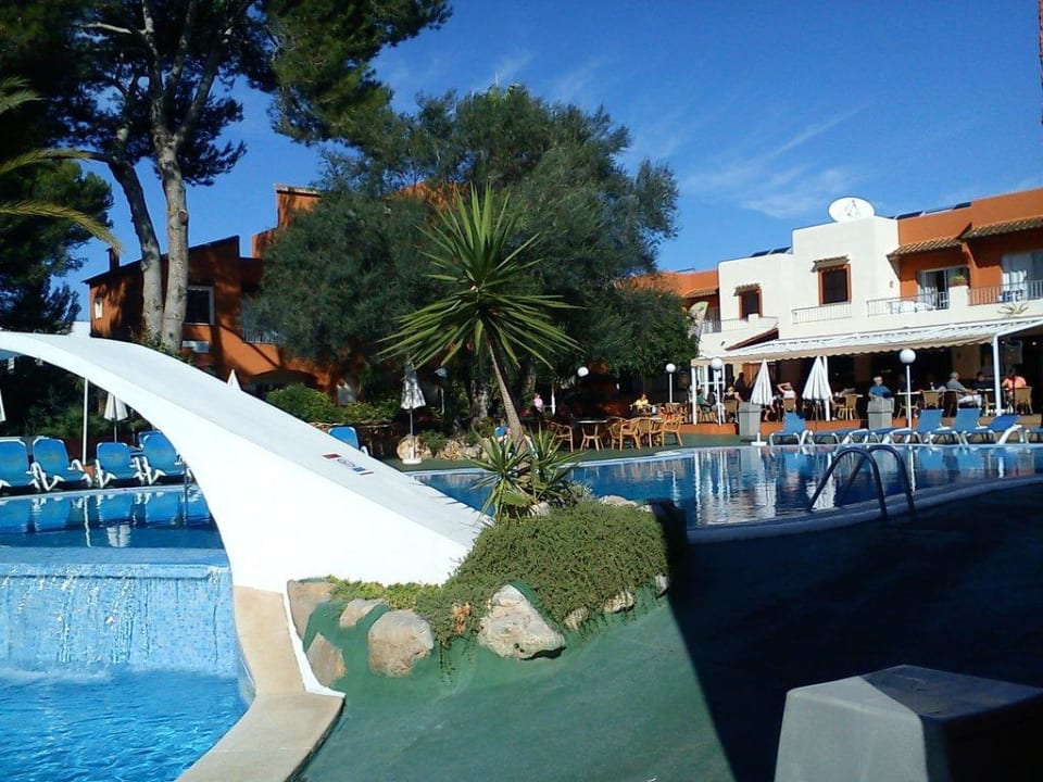 Blick auf oberen Pool HSM Club Torre Blanca