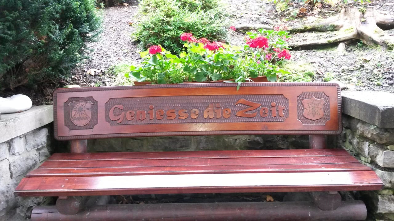 Wartezone bis alle Mädels fertig waren  Aktivpension Regenbogen