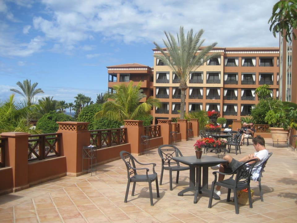 Hotelansicht von der Terrasse H10 Costa Adeje Palace