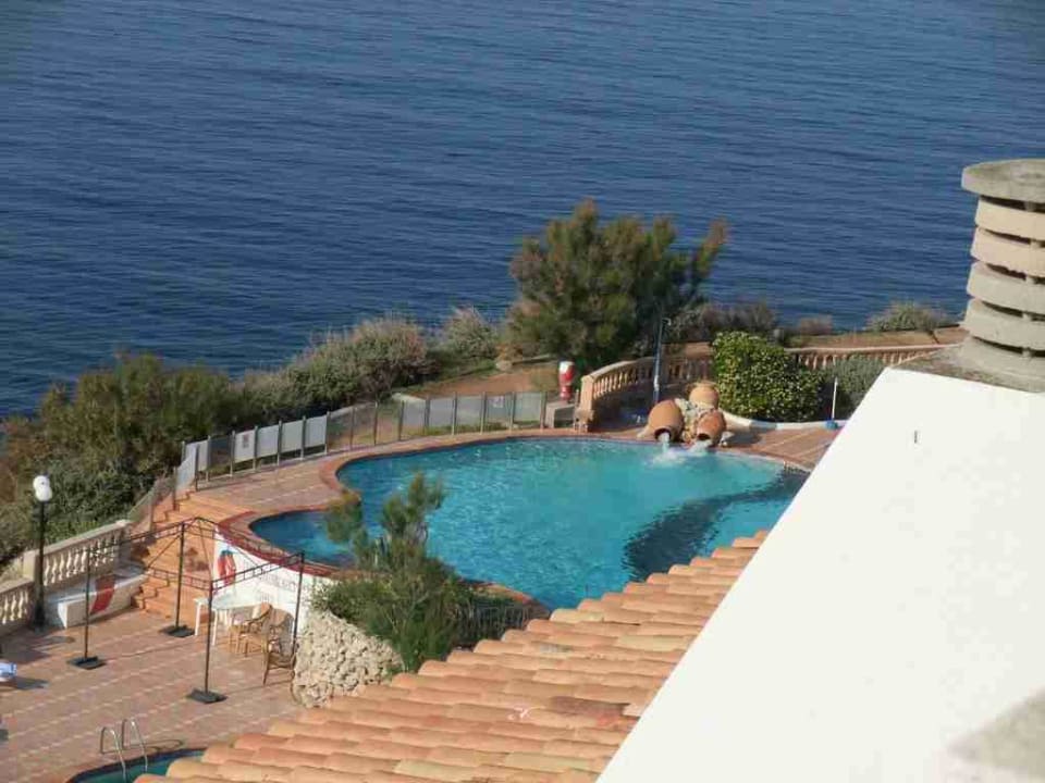 Blick von Balkon auf Pool Sentido Fido Punta del Mar – Adults only
