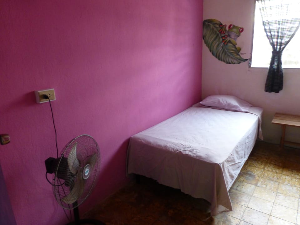 2 Einzelbetten, ein Ventilator Hostel Casa Nostra