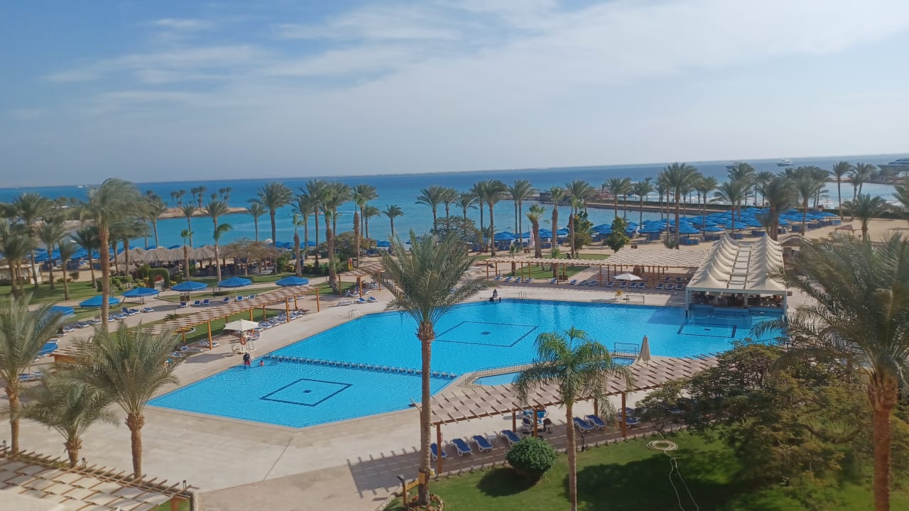 Ausblick Continental Hotel Hurghada