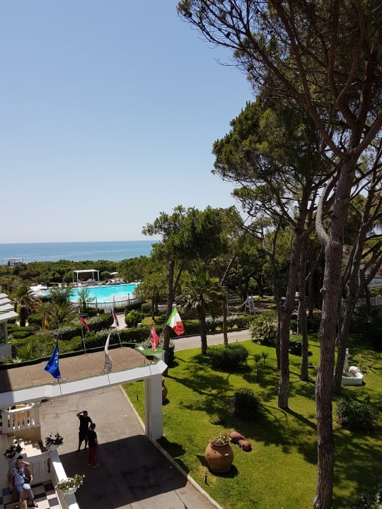 Ausblick Hotel Domizia Palace