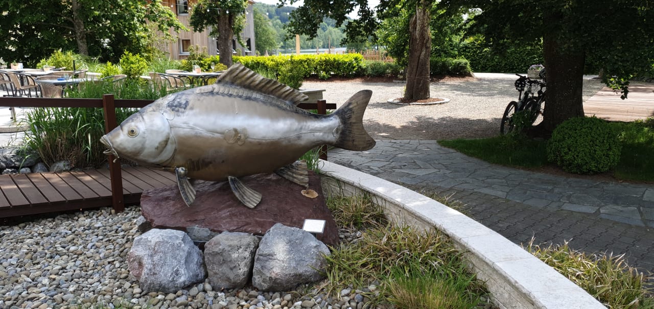 Außenansicht Gästehaus Karpfen