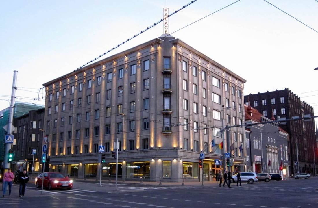 Evening view Palace Hotel Tallinn, a member of Radisson Individuals