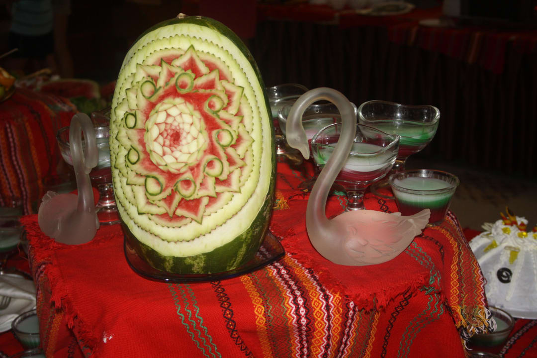 Büffet Wassermelone Aparthotel Dune Residence