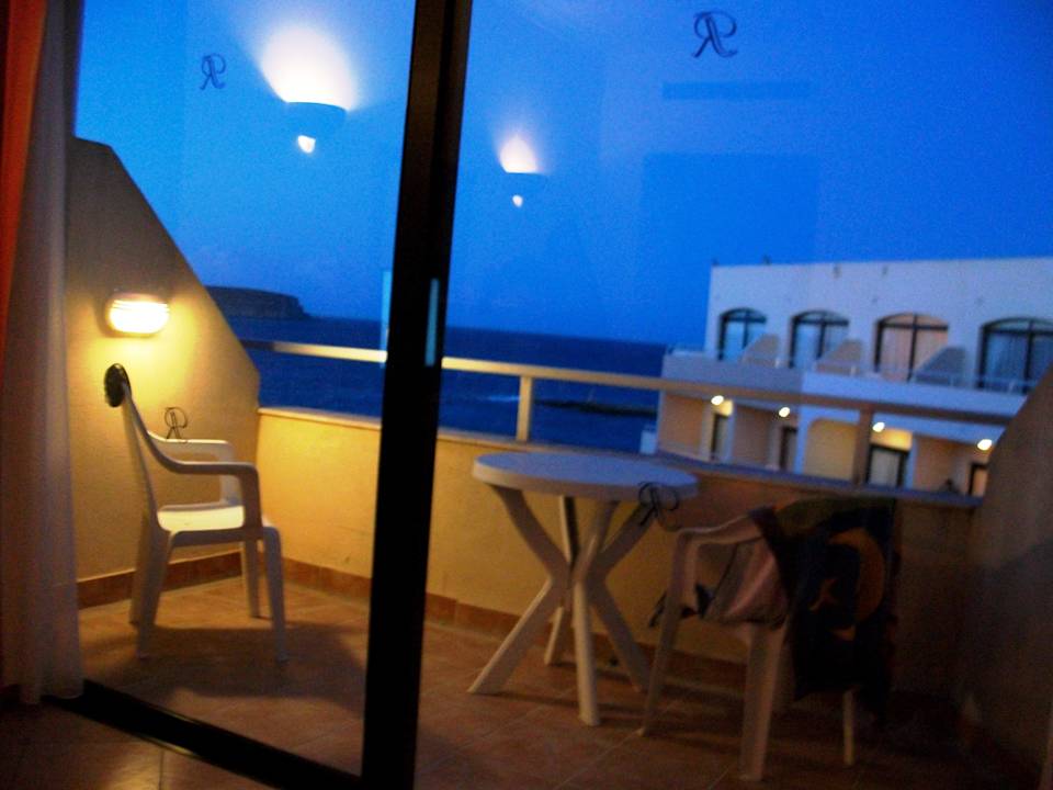 Auch abends sehr schöner Blick Riviera Spa Resort - Adults Only