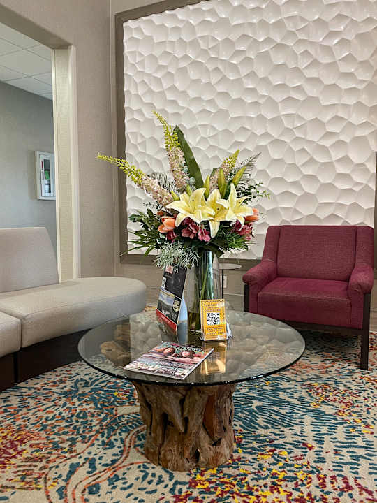 Lobby Hotel La Quinta Inn and Suites New Braunfels.