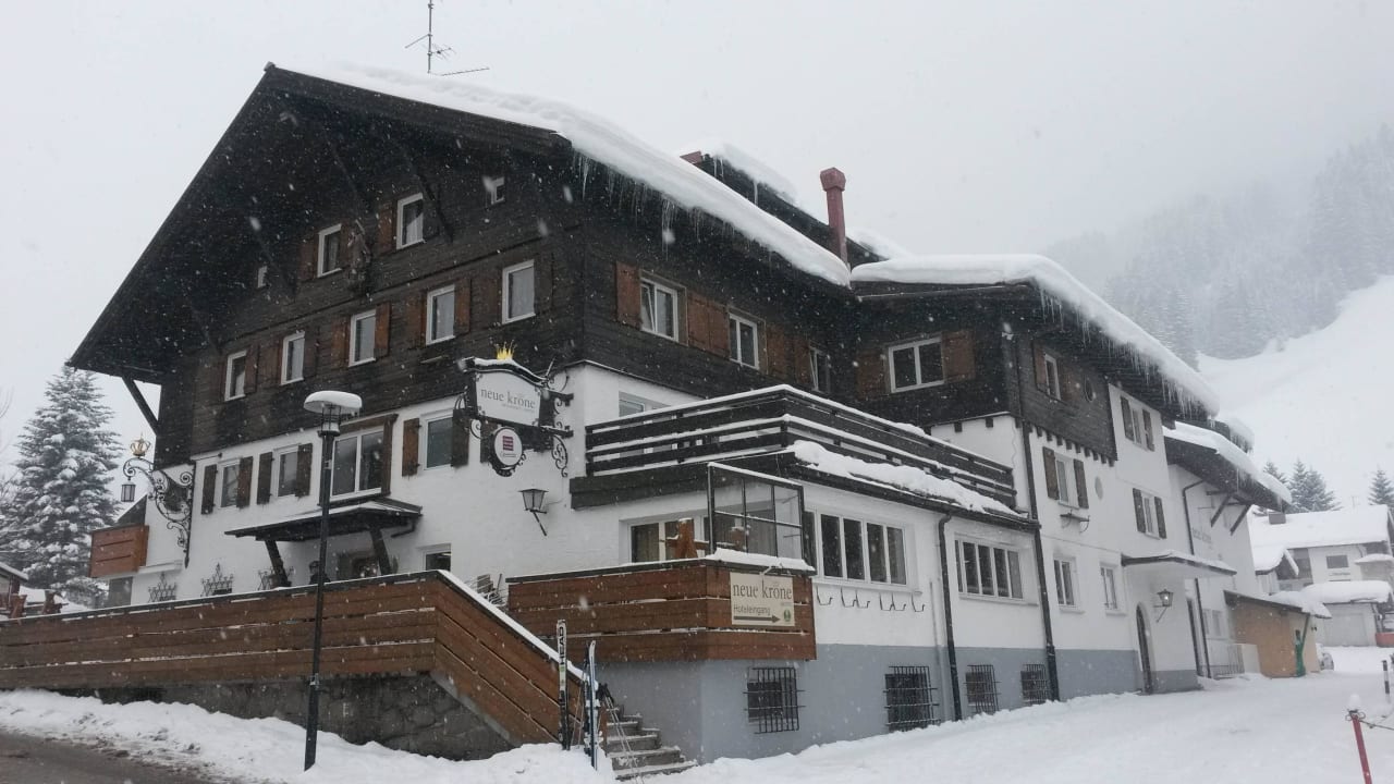 Blick von vorne Hotel Tradizio