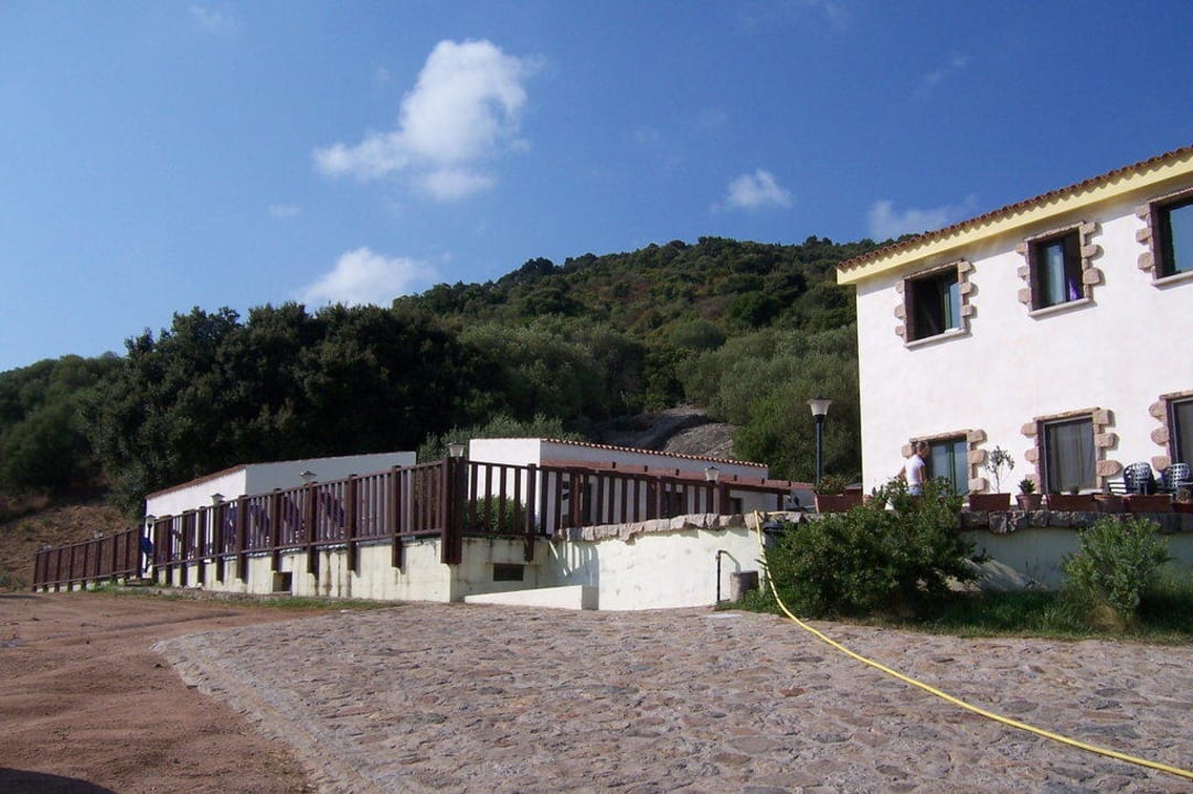 Blick vom Parkplatz Richtung Hotel Hotel Santa Maria